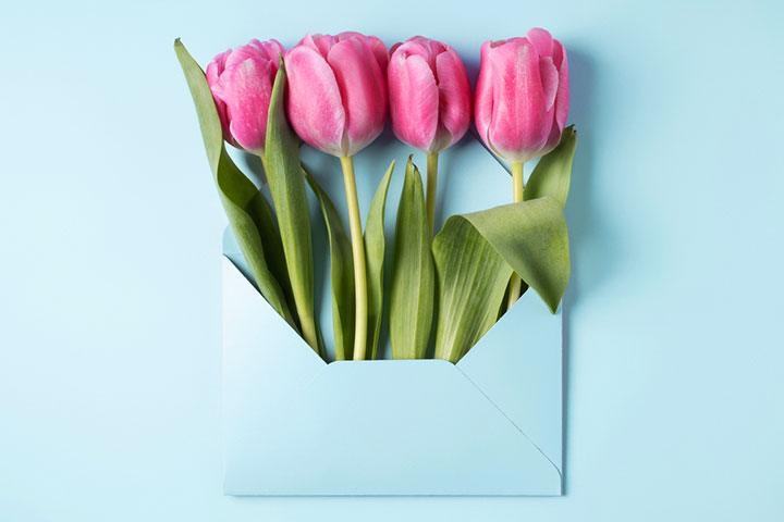Tulips for My Munchkin - Cute and heartfelt wedding letter