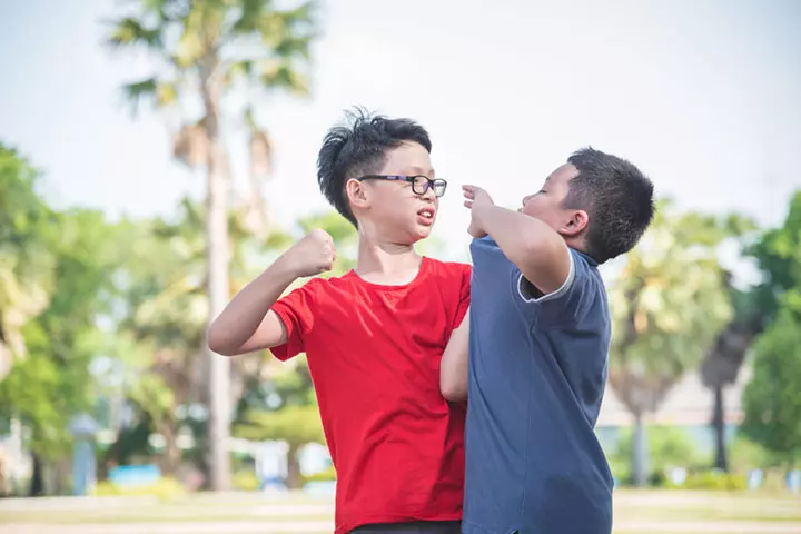 When You Tell Your Son That Any Situation Can Be Figured Out By Talking