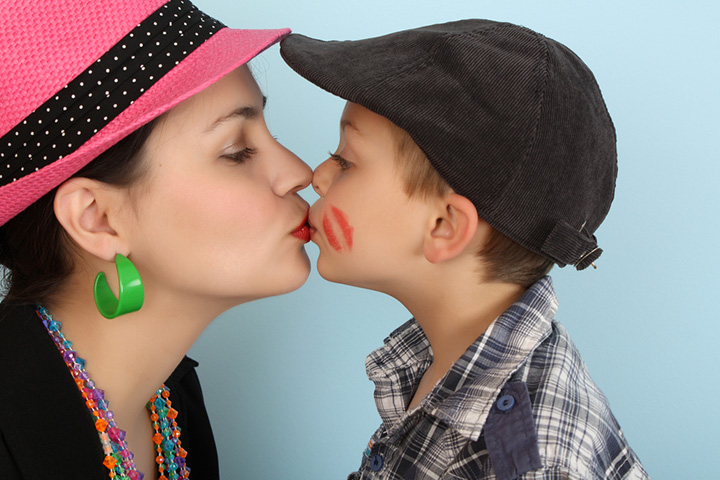 Your Child May Start Kissing Other People On The Lips As A Sign Of Sympathy