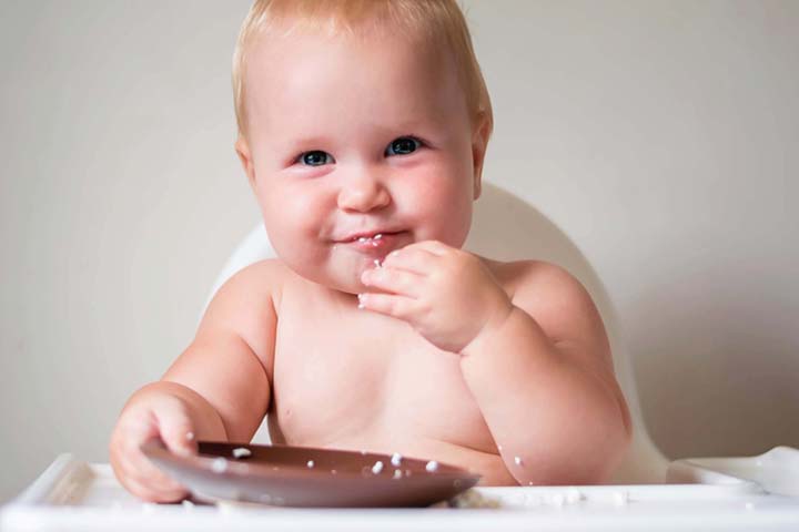 12-month-old babies could be fed cottage cheese