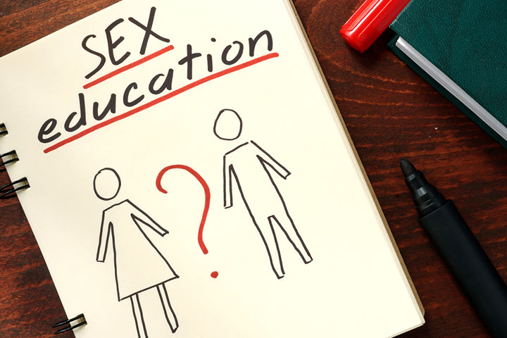 A comprehensive sex education includes various topics referring to sexuality and sexual health