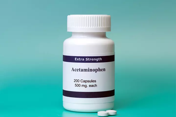 Acetaminophen is a safer alternative to take for fever and pain during pregnancy. 