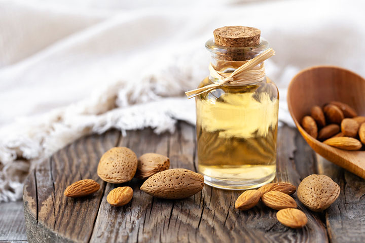 Almond oil may reduce the darkness around the eyes