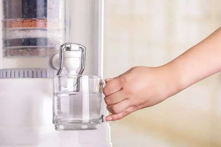 Always have filtered and boiled water when pregnant