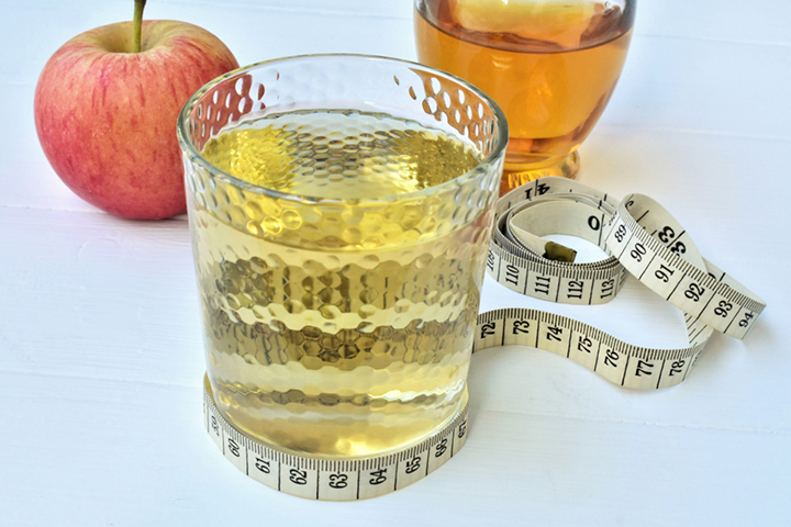 Apple cider vinegar during pregnancy promotes weight loss