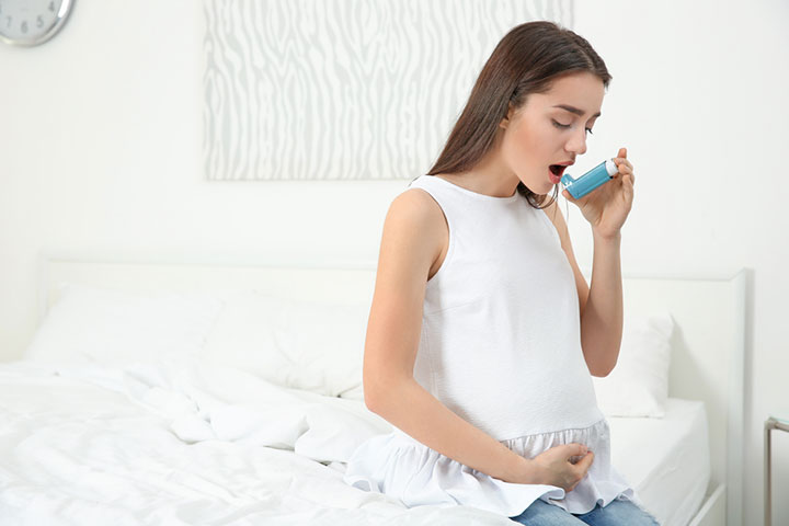 Asthma during pregnancy may worsen the dry cough