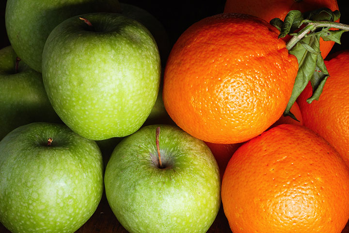 Avoid eating apples and citrus fruits when taking fexofenadine