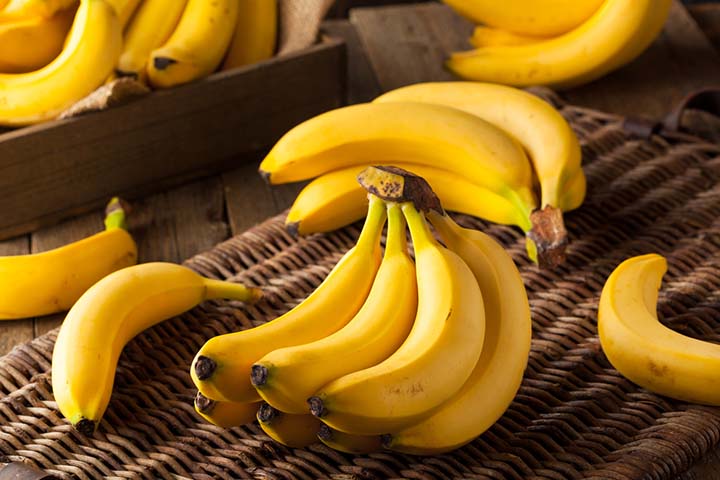 Bananas are a rich source of potassium and provide energy