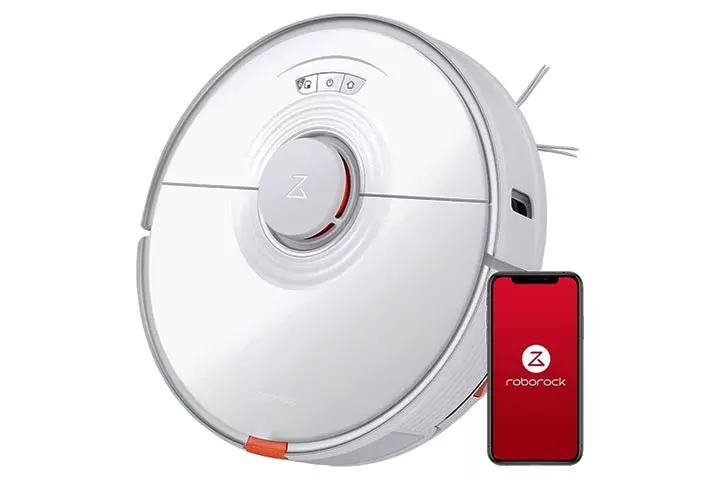 Best For Large Houses Roborock S7 Robot Vacuum And Mop Cleaner