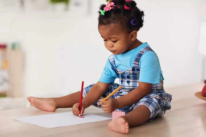 Bilateral drawing activity improves children's learning skills