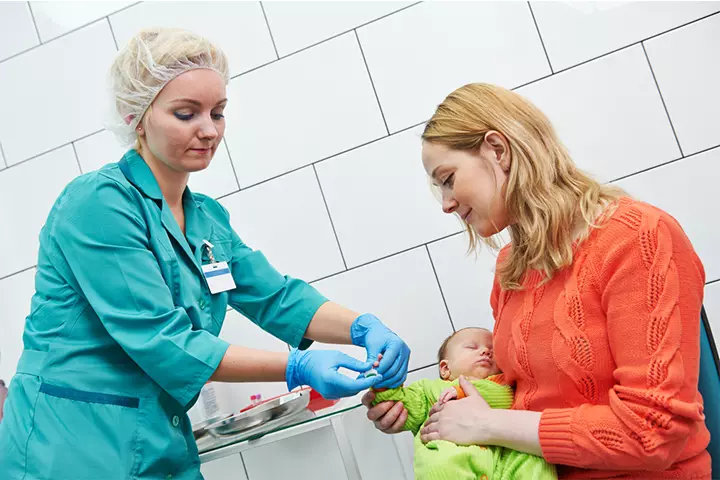  Bilirubin in newborns can be diagnosed by a blood test.