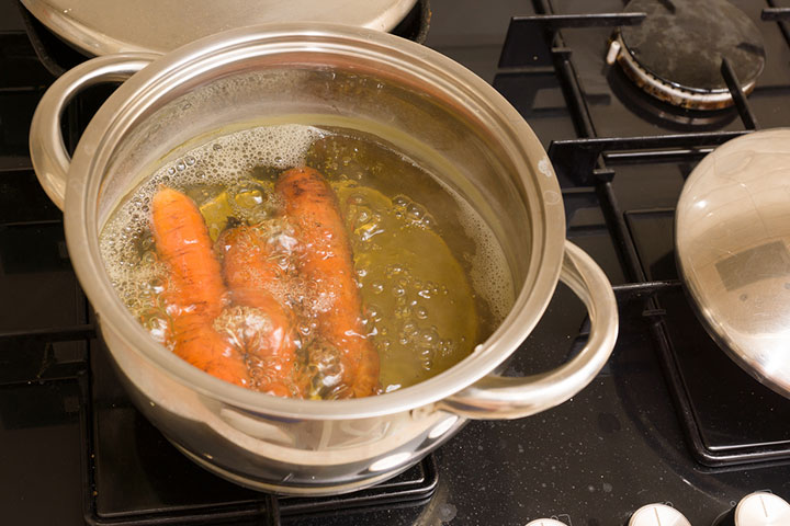 Boiling is one of the ways to cook carrots