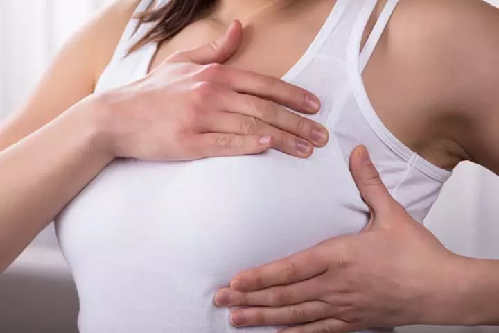 Breast pain during pregnancy is an early symptom