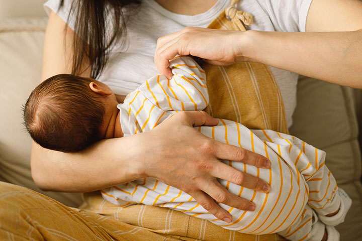 Breastfeeding a 3 months old baby