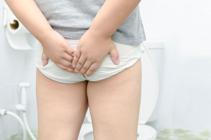 Broken tailbone in children may present as pain in buttocks