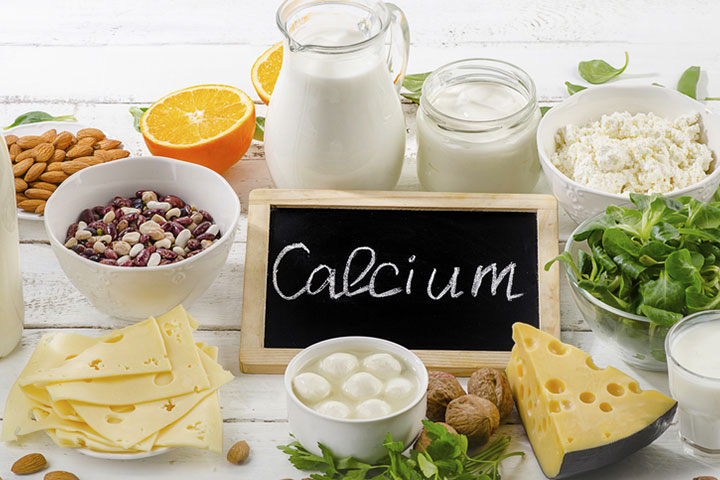 富含钙的食物可以帮助预防孩子的脚后跟疼痛