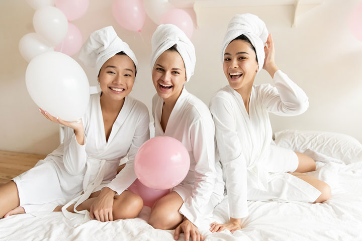 Celebrate at a spa, 19th birthday party idea