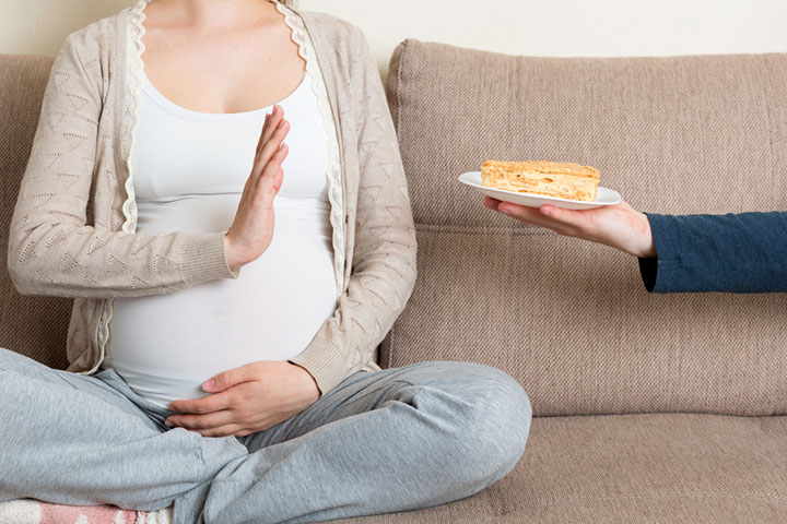 Changes in appetite in pregnancy