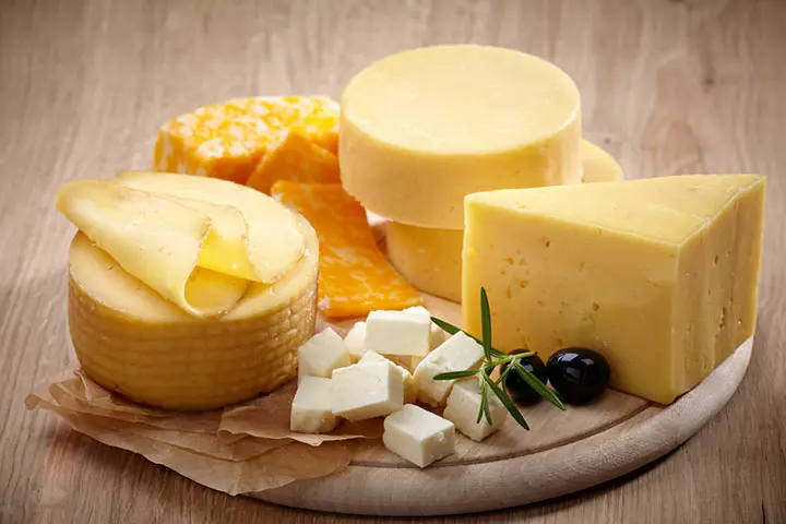 Cheese, high a calories food for babies