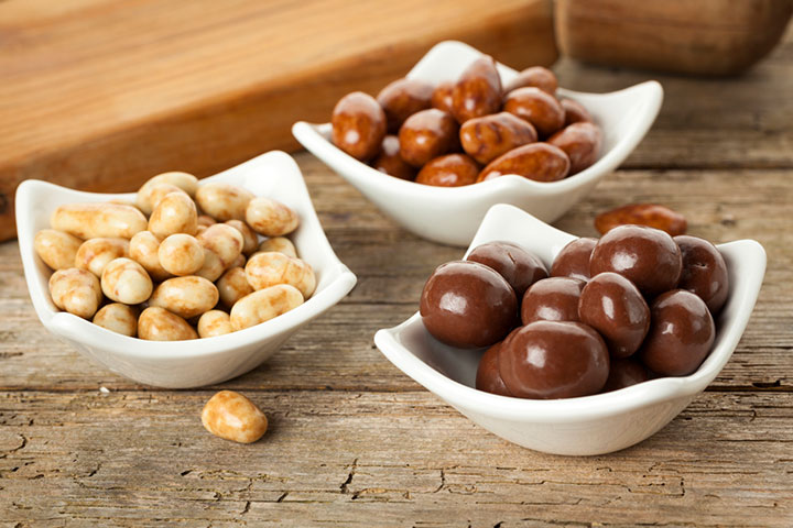 Chocolate-coated nuts are healthier than plain milk chocolate