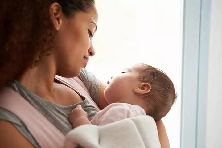 Comfort nursing for babies is not associated with increased clinginess