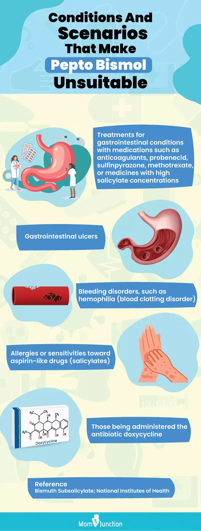 who should not take pepto bismol (infographic)