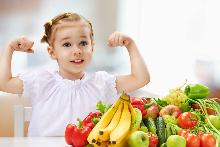 Consuming enough fruits and vegetables, health tips for children