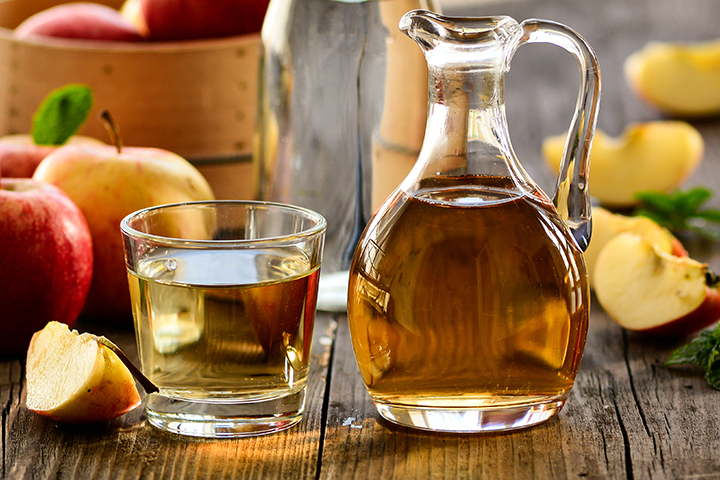 Consuming pasteurized apple cider vinegar during pregnancy is safe