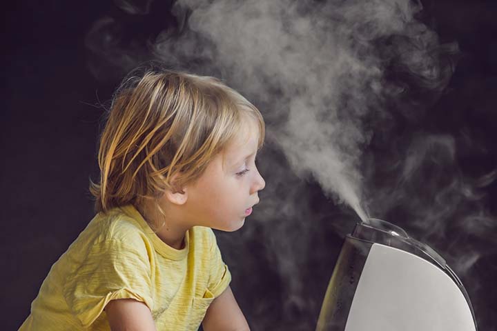 Cool-mist humidifier can help treat dry cough in kids