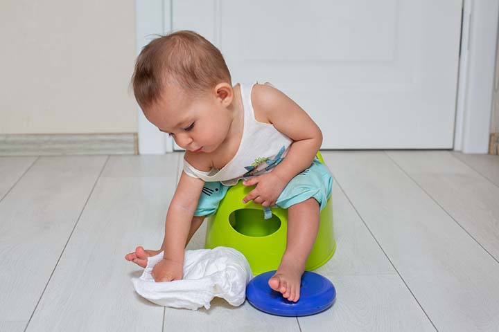 Correct potty practice can prevent hemorrhoids in babies