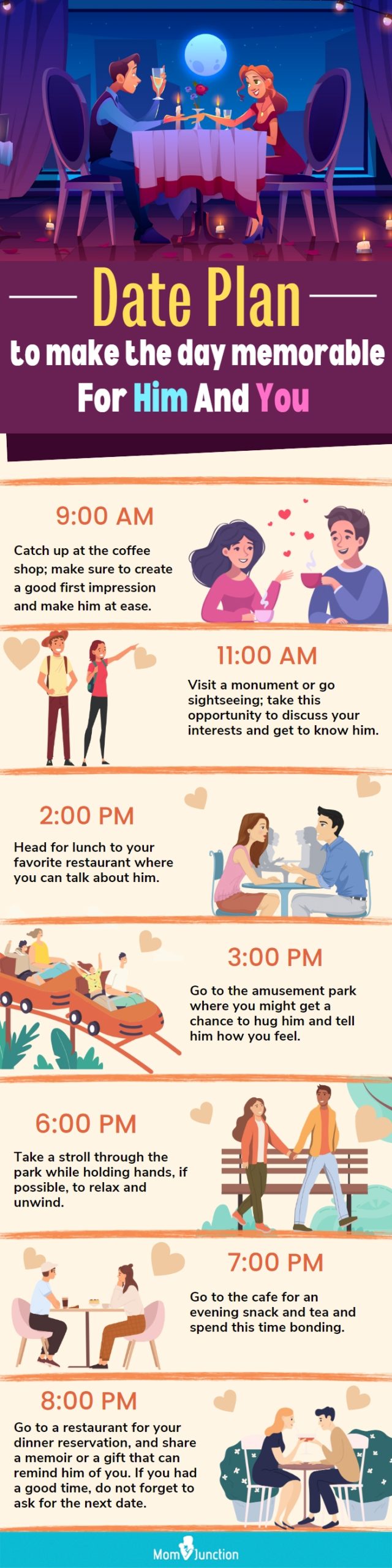 how should you plan for a date with your man (infographic)