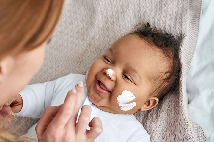 Delicate baby skin requires proper care