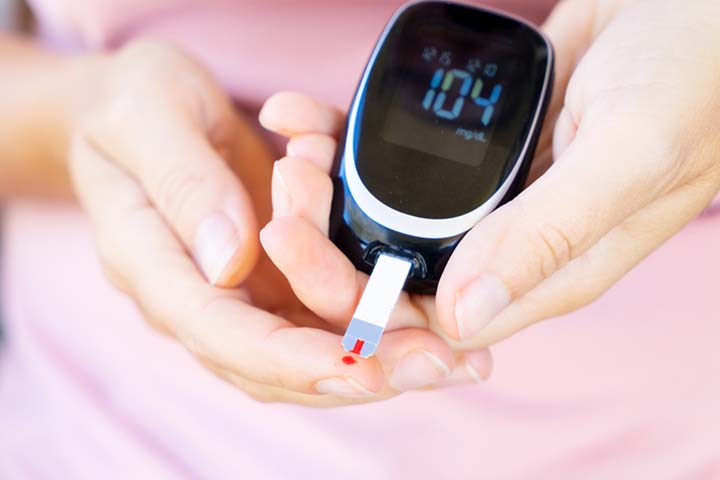 Diabetes or episodes of high blood sugar may increase the risk