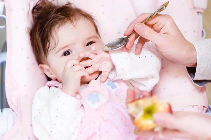 Do not force your toddler to eat if they're not hungry