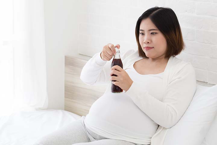 Drinking coke during pregnancy is safe if you limit caffeine consumption