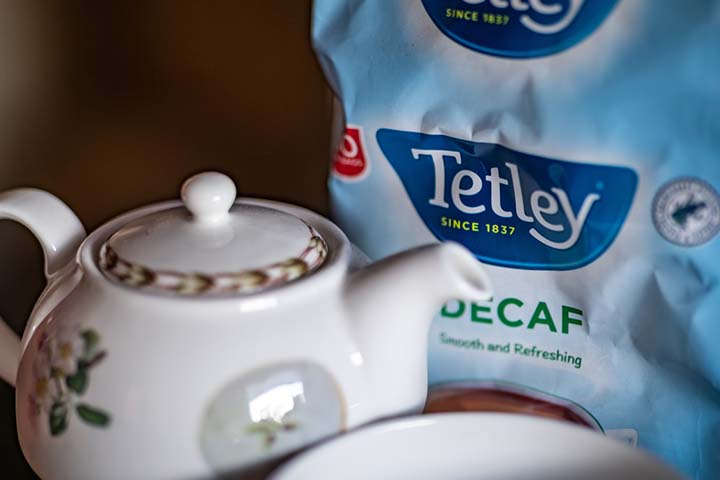 Drinking decaf tea during pregnancy