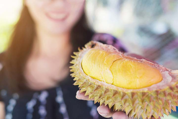 Durian contains simple sugars that will make you feel energetic.