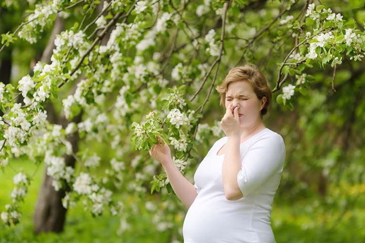 During pregnancy, you may become more sensitive to allergens.