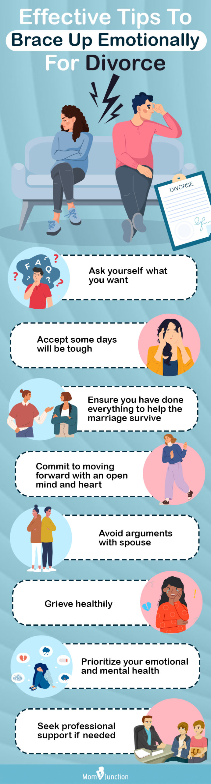 tips to brace up emotionally for divorce [infographic]