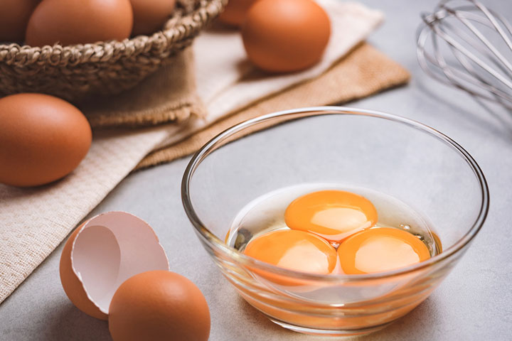 Egg yolk helps in restoring the hormonal balance