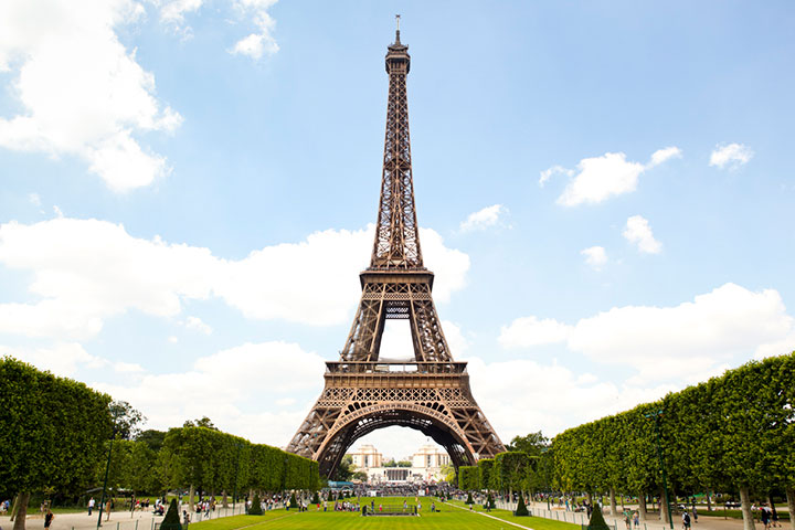 Eiffel Tower and a tick joke
