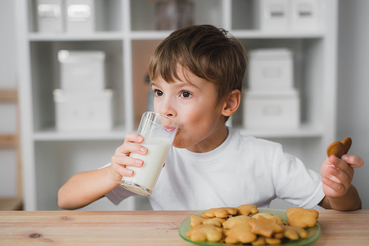 Excessive intake of milk may cause frequent urination in children