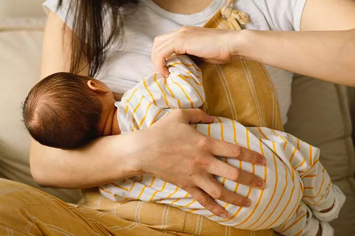 Feed your baby only breast milk for the first six months