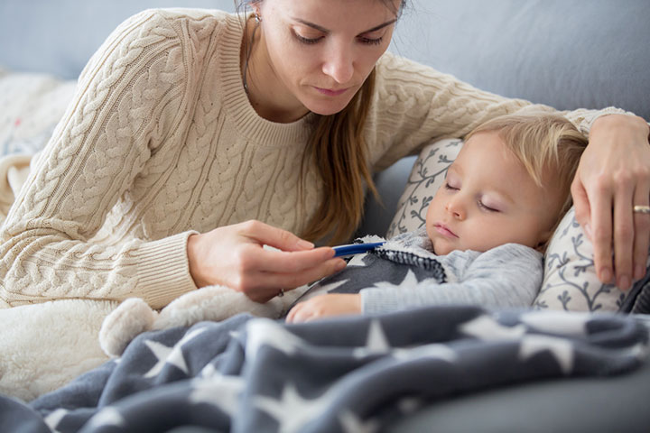 Fever can cause toddler night sweat