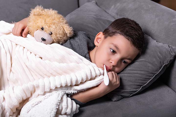 Fever is the most common cause of increased respiration rate in children.