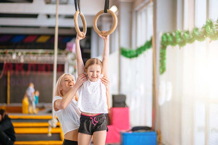 Gymnastics encourages kids to share their concerns with the coaches