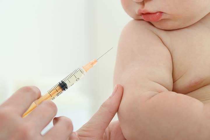 Having fever after vaccination in babies is common