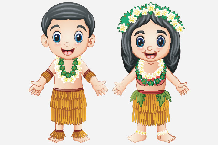 Hawaiian Dressing Style for Luau Party