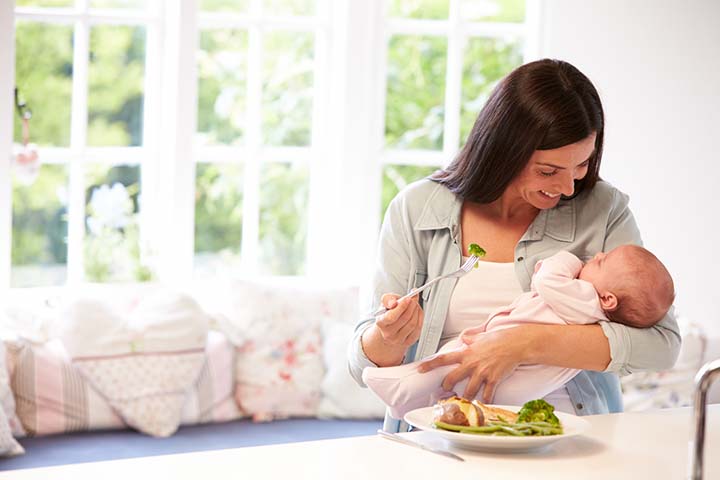 Healthy diet helps in postpartum belly reduction