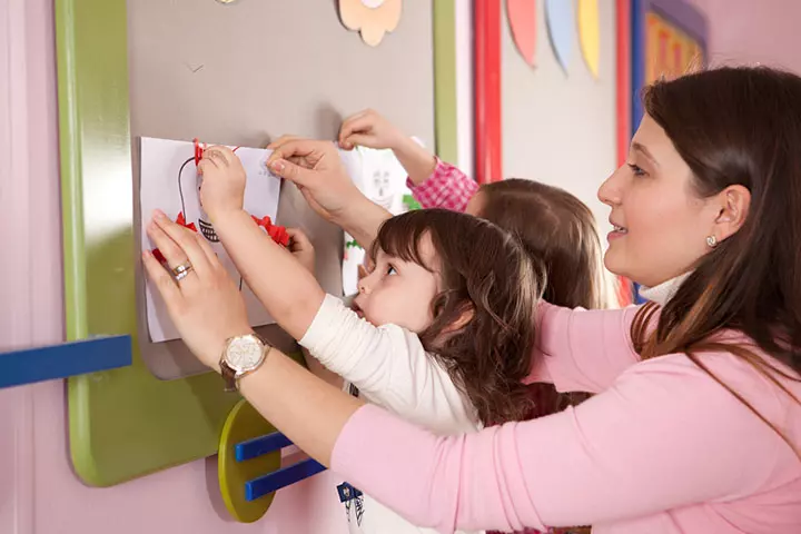 Help kids make a candy board